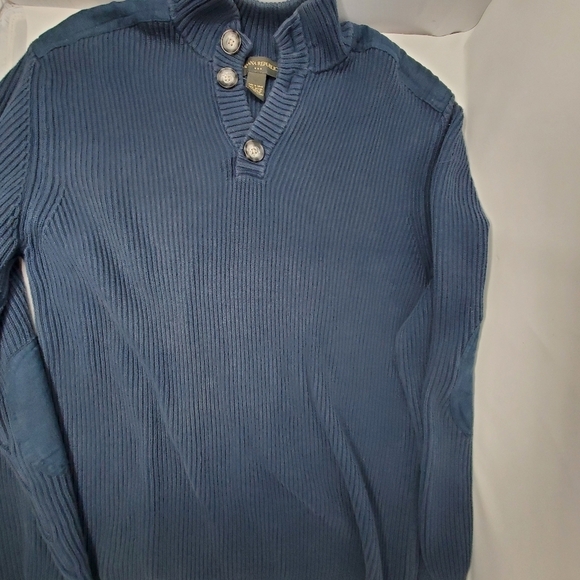 Navy Blue Sweater- Womens- BANANA REPUBLIC- Size XL - Picture 11 of 12